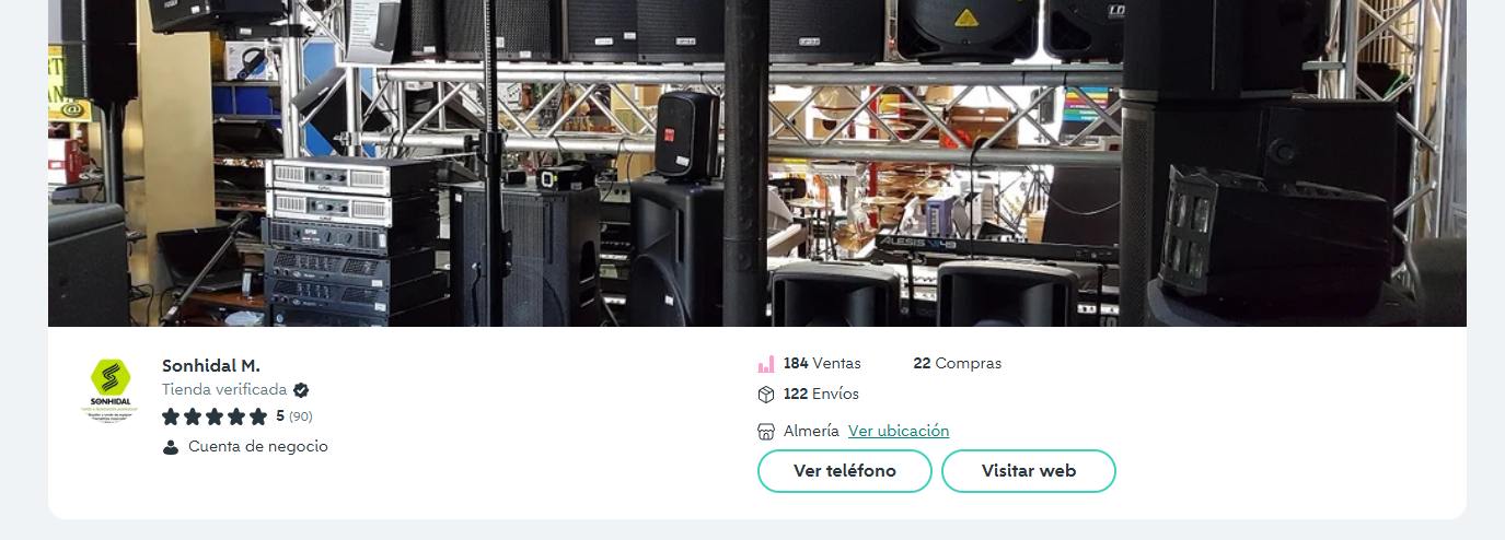 Sonhidal en Wallapop